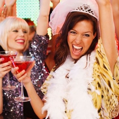 Kleine Vrijgezellenfeestgroep in Praag